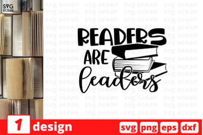 Readers are leaders SVG Cut File