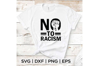 No to Racism SVG