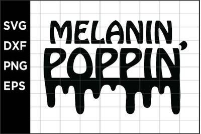 Melanin Poppin SVG