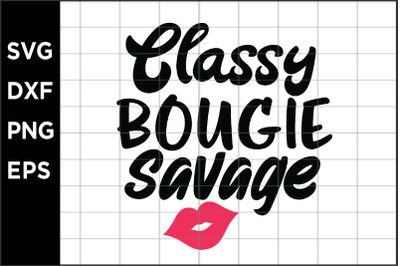 Classy Bougie Savage SVG