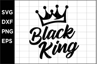 Black King SVG