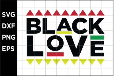 Black Love SVG