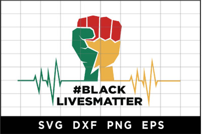 Black Lives Matter SVG