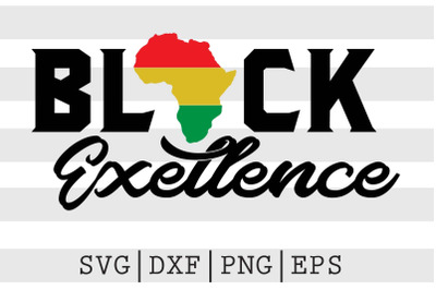 Black Excellence SVG