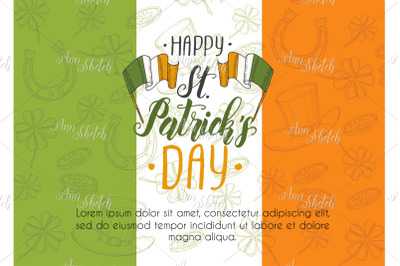 St Patrick&#039;s day Poster