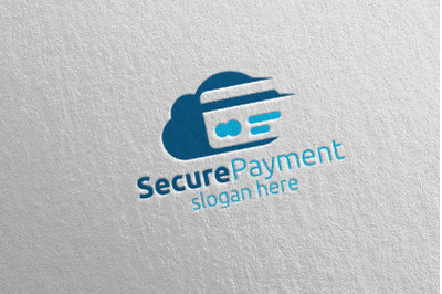 Cloud Online Secure Payment Logo 1