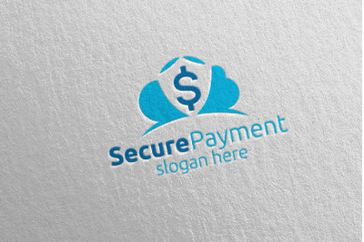 Cloud Online Secure Payment Logo 2