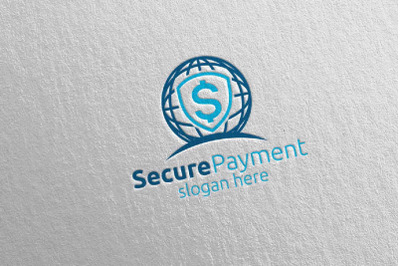 Global Online Secure Payment Logo 12