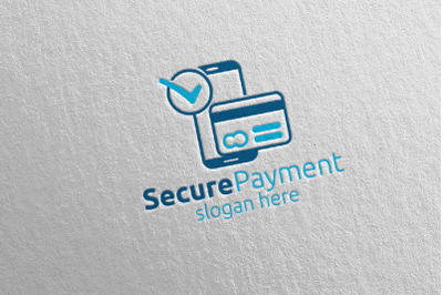 Mobile Online Secure Payment Logo 17