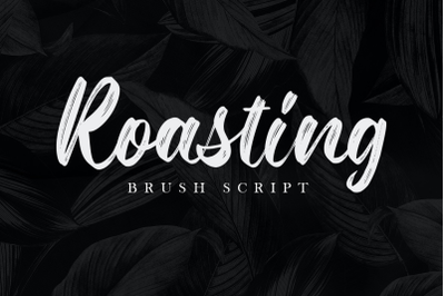 Roasting Brush Script Font