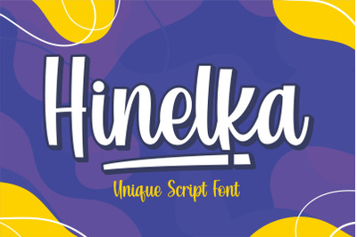 Hinelka - Unique Script