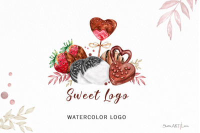 Premade Logo Strawberry Chocolate