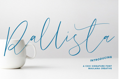 Rallista Chic Signature Font