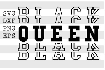 Black Queen SVG