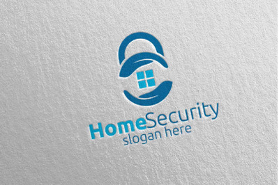 Lock Home Security Logo 1