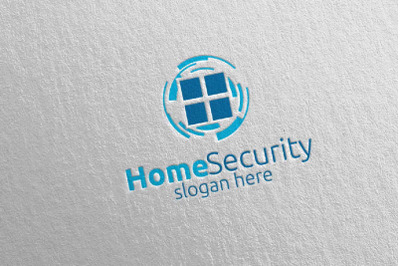 Home Security Logo Design 2