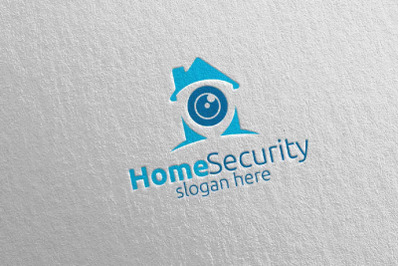 Camera CCTV Home Security Logo 4