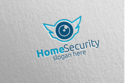 Camera CCTV Home Security Logo 5