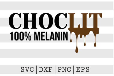 Choclit 100 percent melanin SVG