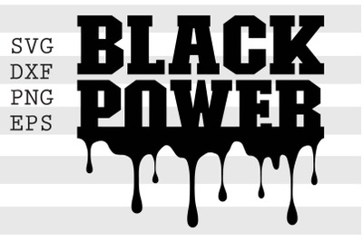 Black power SVG