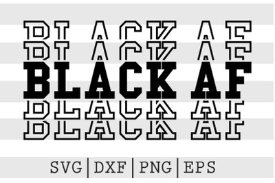 Black af SVG