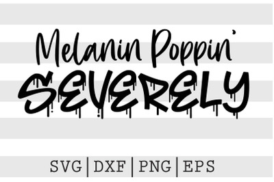 Melnanin poppin&#039; severely SVG