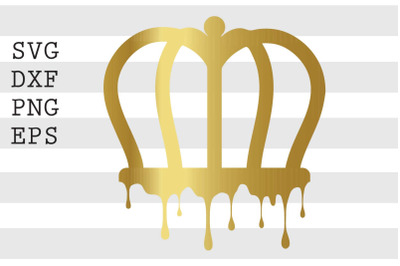 Drippin crown SVG