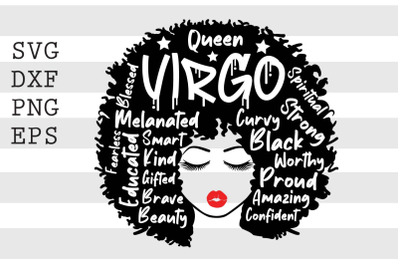 Queen virgo SVG