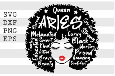 Queen aries SVG