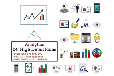 Analytics Icon Set