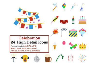 Celebration Icon Set