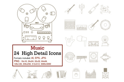 Music Icon Set