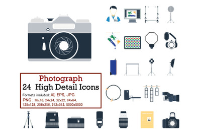 Photograph Icon Set