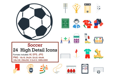 Soccer Icon Set