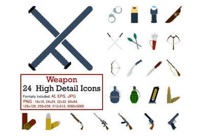 Weapon Icon Set