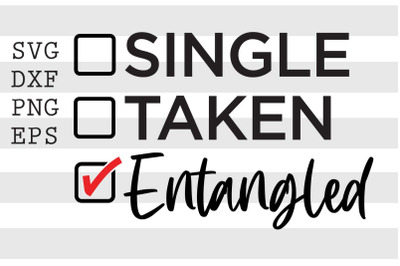 Single taken entangled SVG