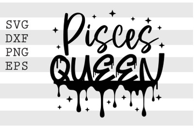 Pisces queen SVG