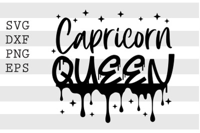 Capricorn queen SVG