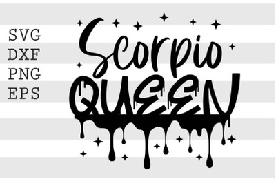 Scorpio queen SVG