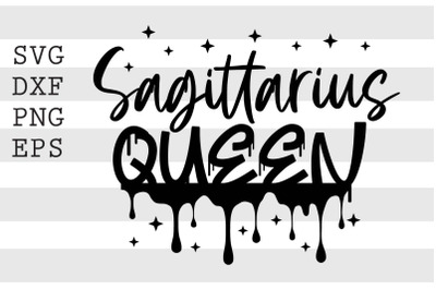 Sagittarius queen SVG