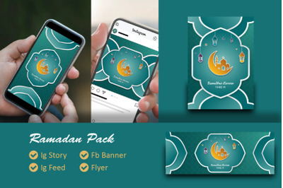 Ramadan Kareem 2021 Social Media Pack