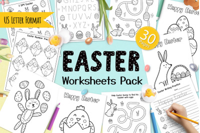 Easter Worksheets Pack
