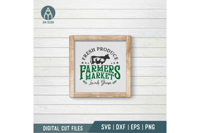 Farmers Market svg, Farmhouse svg cut file