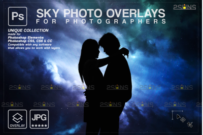 Photoshop overlay Night sky overlay &amp; Night sky backdrop