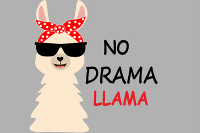 No drama llama svg, Cute Llama SVG Cut Files, PNG llamas clipart, farm