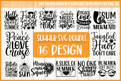 Summer Bundle SVG,vacation svg,Inspirational quotes,Summer shirt SVG