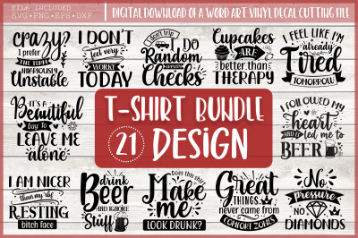 Tshirt quotes SVG bundle 2
