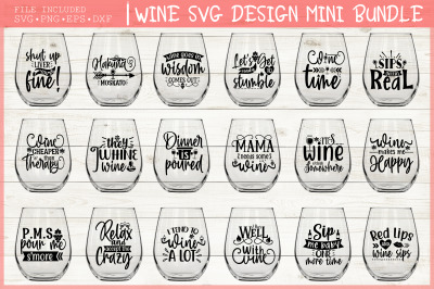 Wine Quote Bundle, Wine SVG, Wine Bundle, Wine Quotes, Wine Slogan