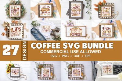 Coffee SVG Bundle&2C; Coffee Svg&2C; Coffee Cut Files&2C; Coffee Quote SVG