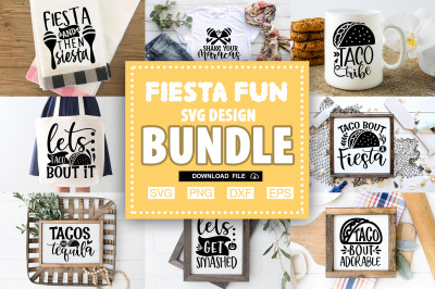 Fiesta Fun SVG Bundle,Cricut, Funny Bachelorette Party, Cinco De Mayo